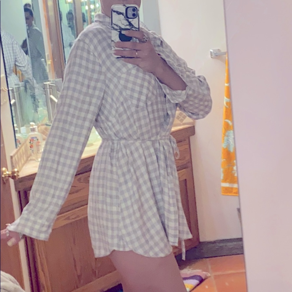 Long Flannel top/dress